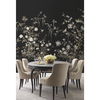 Flowering Vine Chino Black Wall Mural thumbnail 1