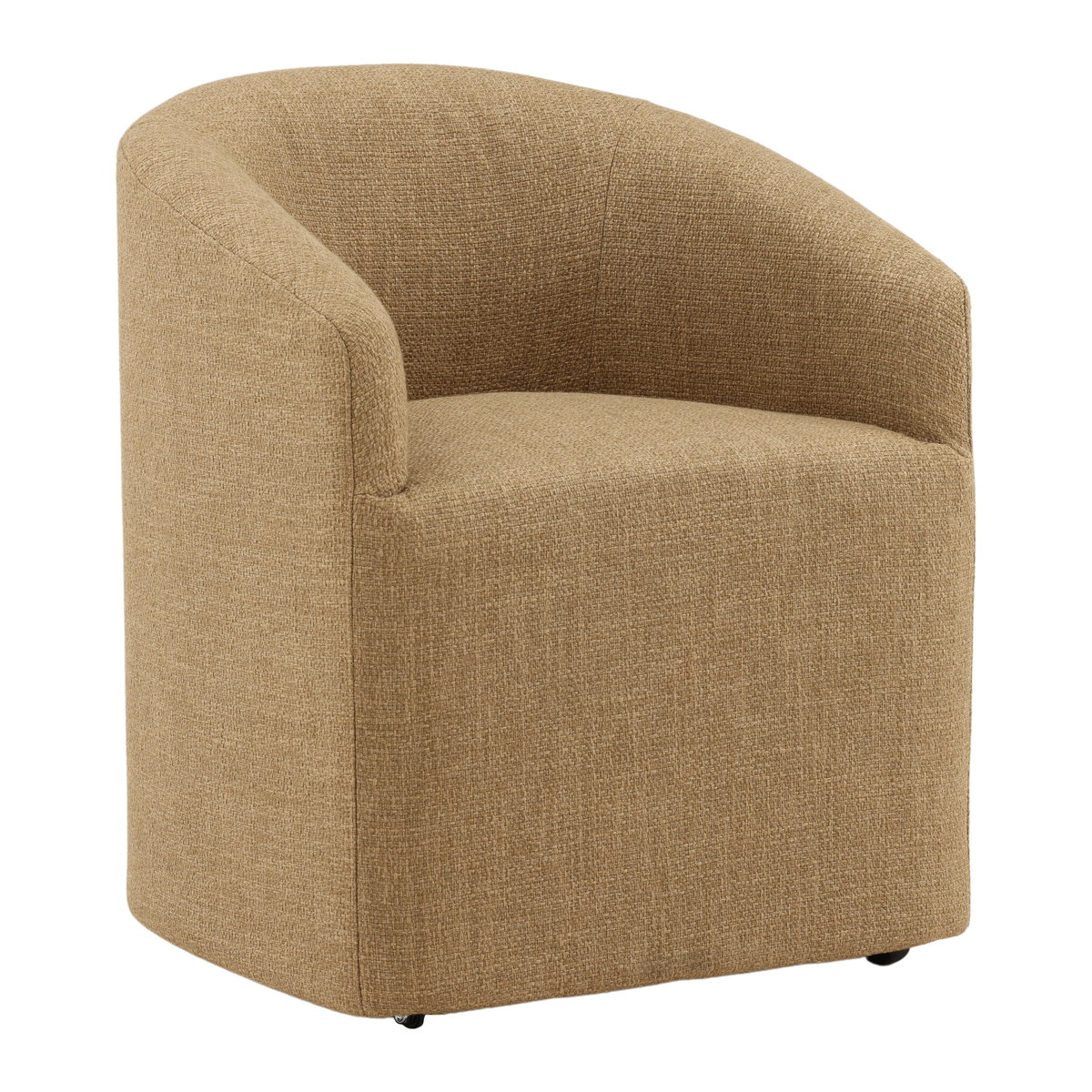 Breana Dining Chair Camel, by Dovetail, 25.78" width x 30.5" height x 25.78" depth View 1