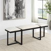 Triple Cloud Modern Upholstered Bench 6 Triple Cloud Modern Upholstered Bench thumbnail 6