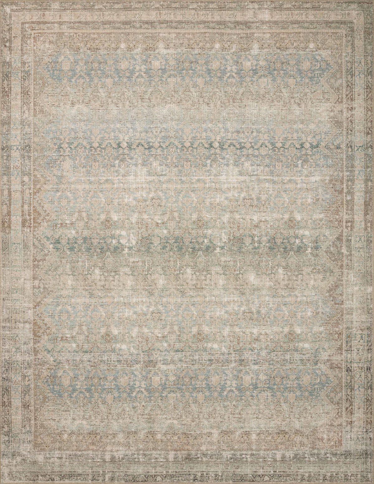 Angela Rose x Loloi Aubrey Rug, 2' length x 5' width View 1