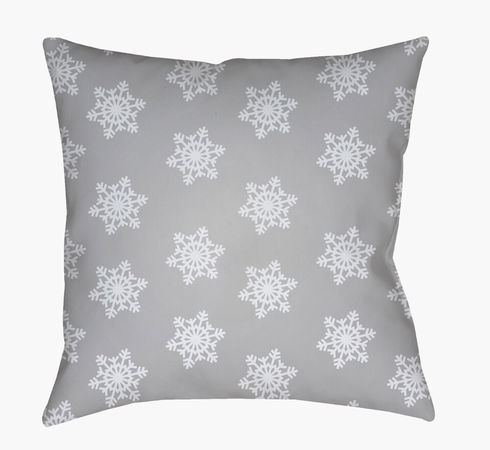 Snowflakes Accent Pillow