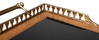 Capital Serving Cart  Fruitwood Finish, by Sarreid, 1'7" length x 4'4" width x 3'3" height thumbnail 5