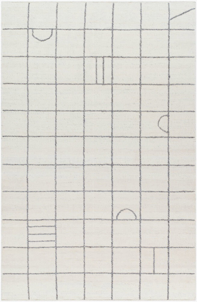 Marcela Handmade Rug, by Surya, 1'6" length x 1'6" width