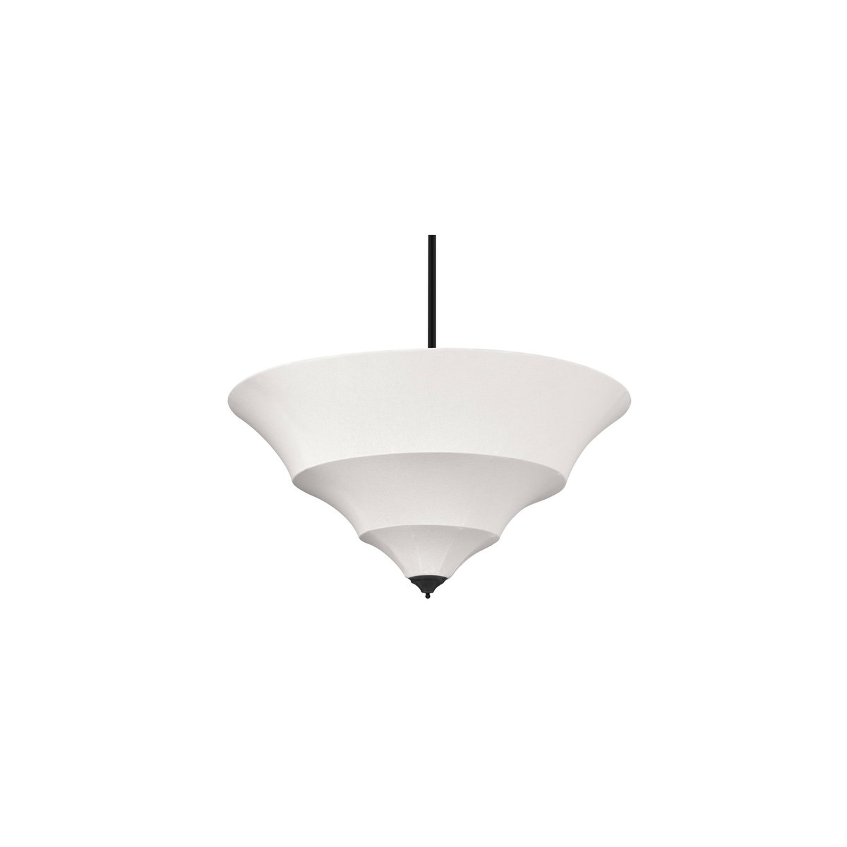 Corrina Pendant Lamp Large White, by Moe's Home, 24" width x 23" height x 24" depth View 2