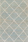 Cadence Handmade Rug, by Surya, 1'6" length x 1'6" width thumbnail