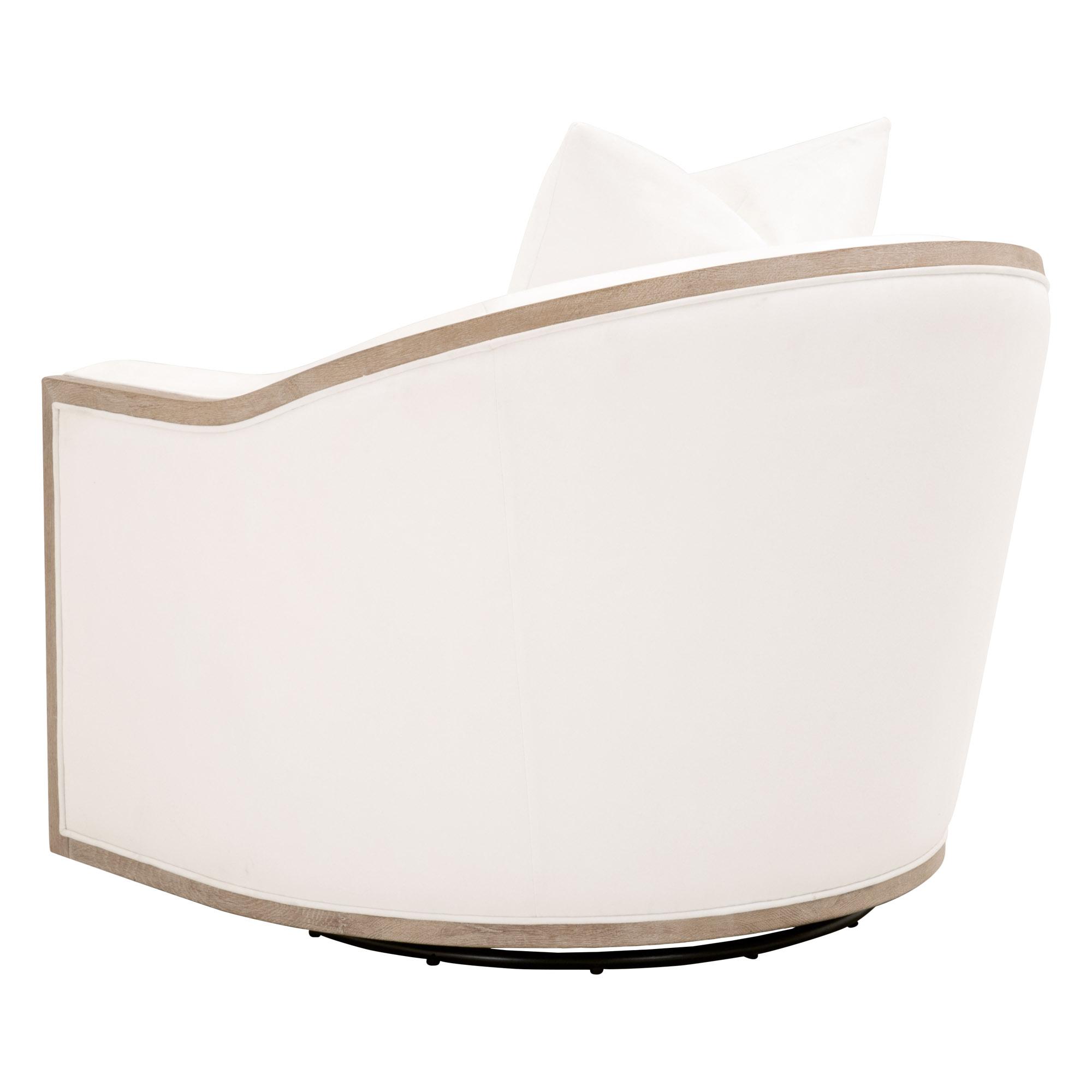 Paxton Swivel Club Chair large image 