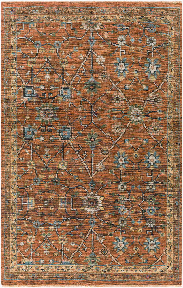 Reign Handmade Rug, by Surya, 9' length x 6' width