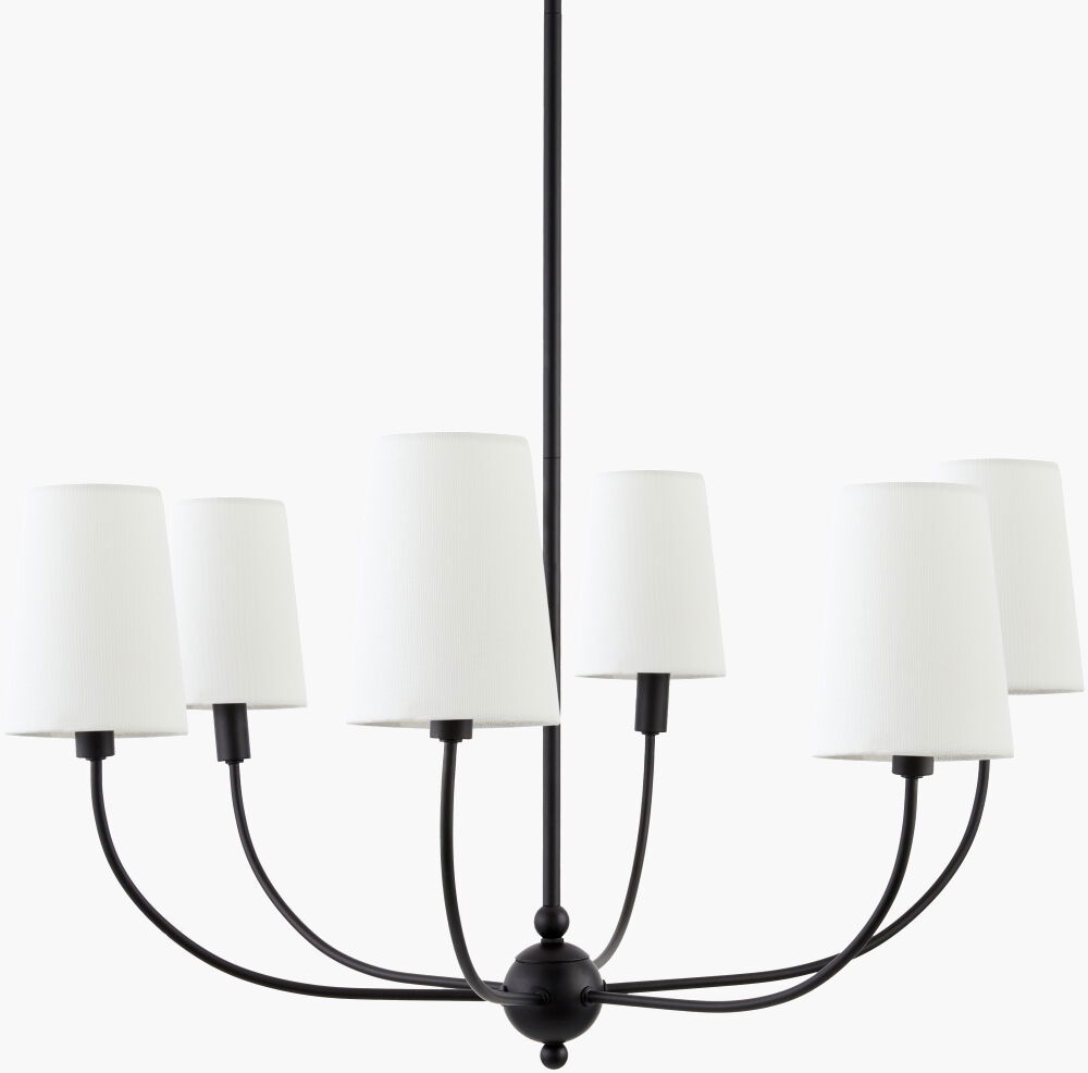 Haylen Chandelier, by Surya, 24" length x 24" width x 16" height