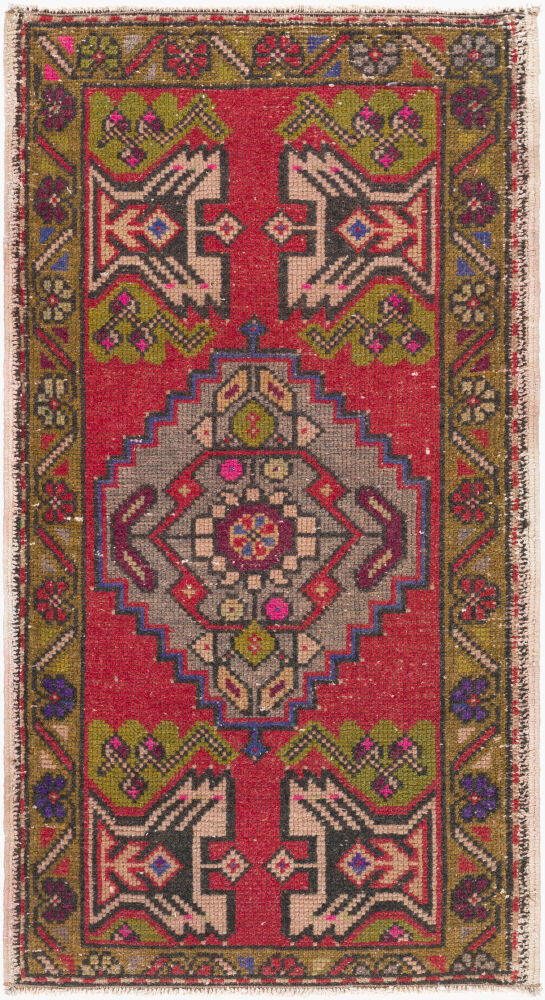 Antique One of a Kind Handmade Rug large image 