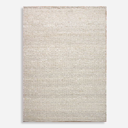 Lovelle Ivory Soft Wool 6 X 9 Rug