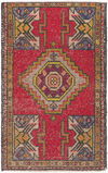 Antique One of a Kind Handmade Rug, by Surya, 2'9" length x 1'9" width thumbnail