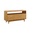 Currant Media Unit, Caramelized, Media Console by Greenington, 54" length x 18" width x 29" height thumbnail 1