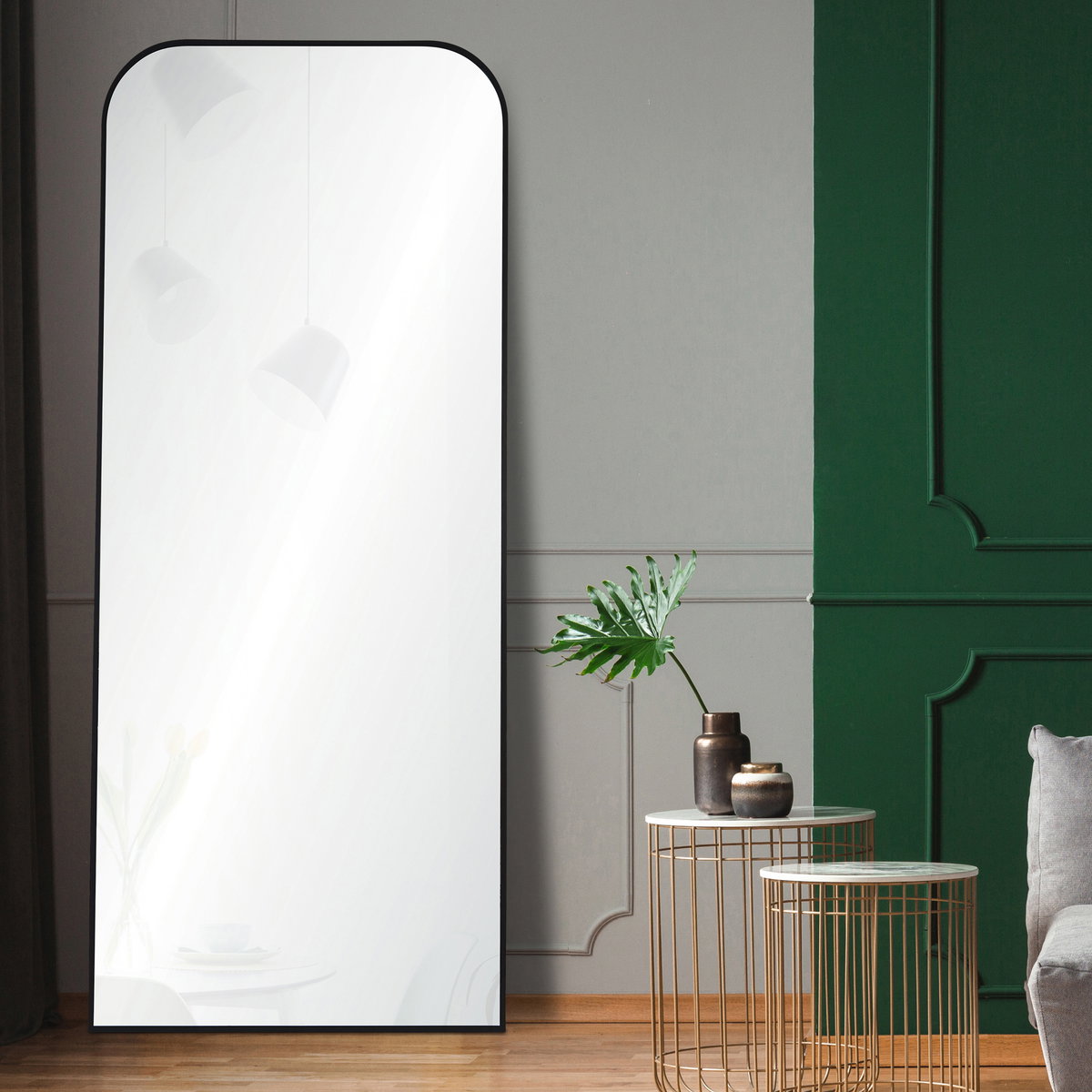 Mandret Full Length Mirror, by Renwil, 72" height x 0.75" depth View 6