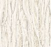 Native Leaves Cream & Beige Wallpaper thumbnail 0