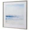 Surf And Sand Framed Print, Art by Uttermost, 50.5" width x 50.5" height x 2.5" depth thumbnail 5