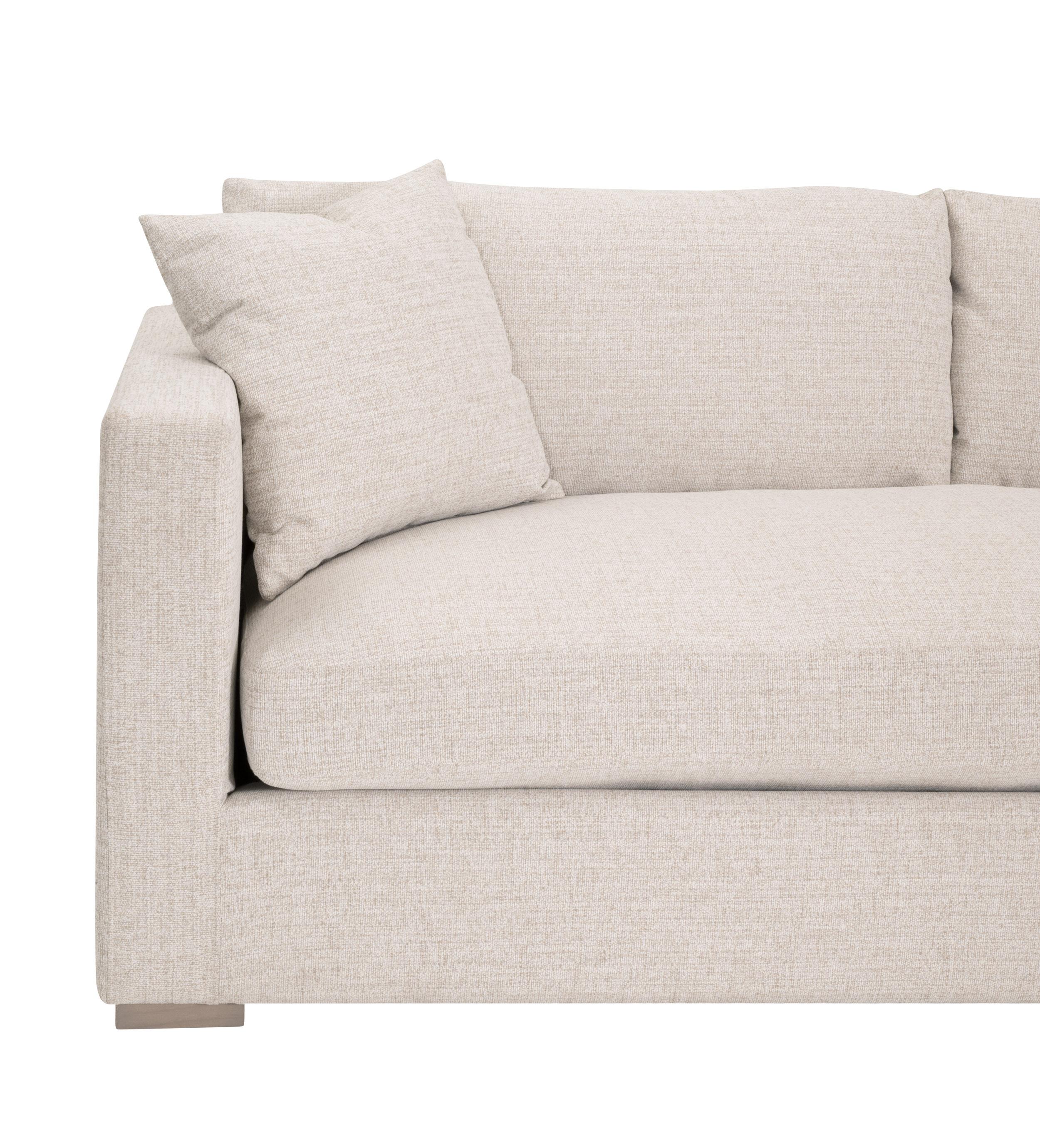 Newport Outdoor Modular 2-Seat Left Track Arm Sofa large image 