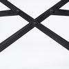 Direttore Black Iron Frame Black Leather Dining Chair thumbnail 12