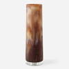 Iced Mocha Vase, by Uttermost, 6" width x 19.75" height x 6" depth thumbnail 1