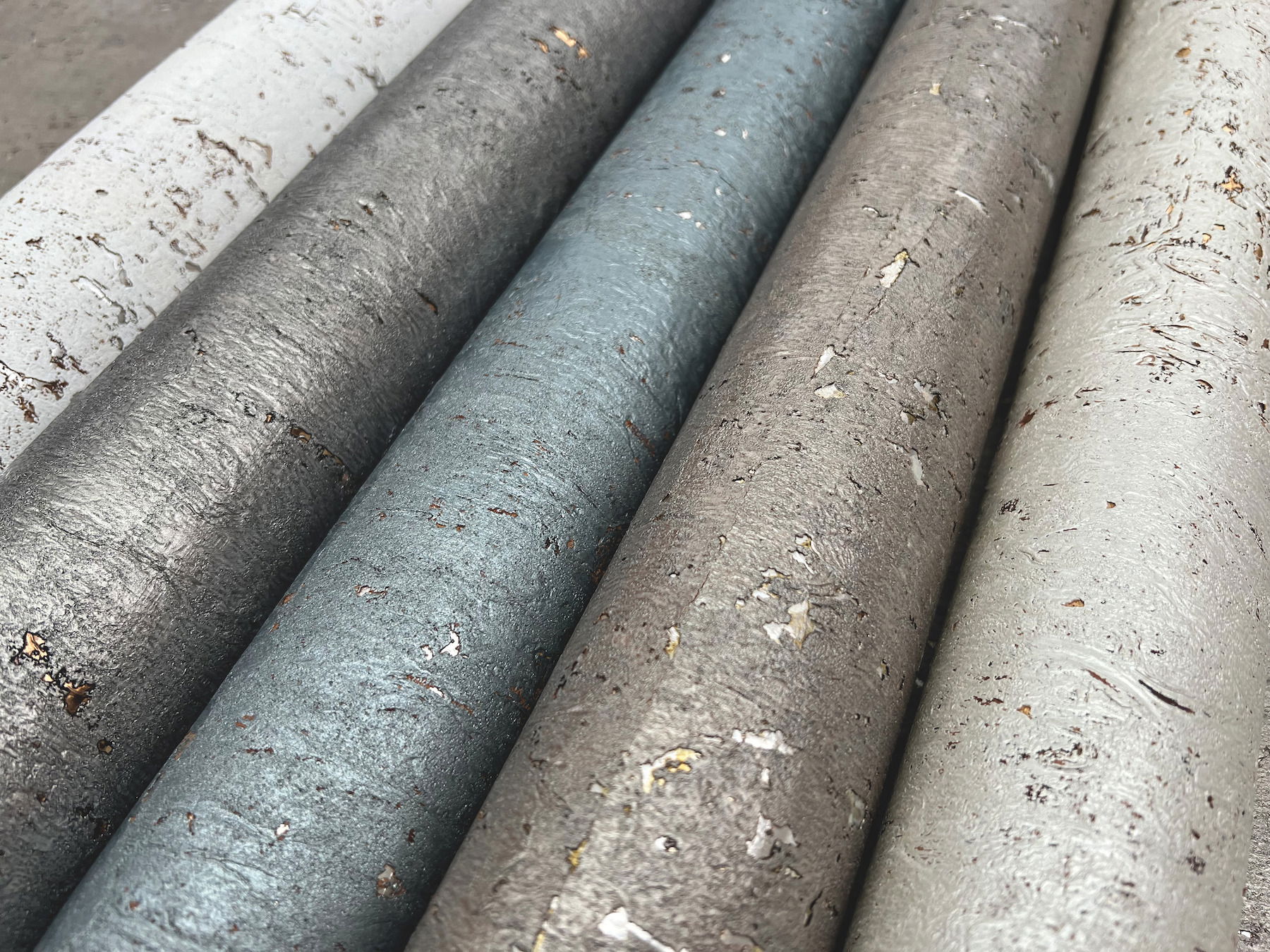 Cork White & Black Wallpaper large image 