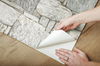 Chateau Stone Grey & Beige Peel & Stick Wallpaper, by York Wall, 20' length x 2'3" width x 0.02" depth thumbnail 6