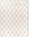 Deluxe Shag Machine Woven Rug, by Surya, 9'0.27" length x 6'6.74" width thumbnail