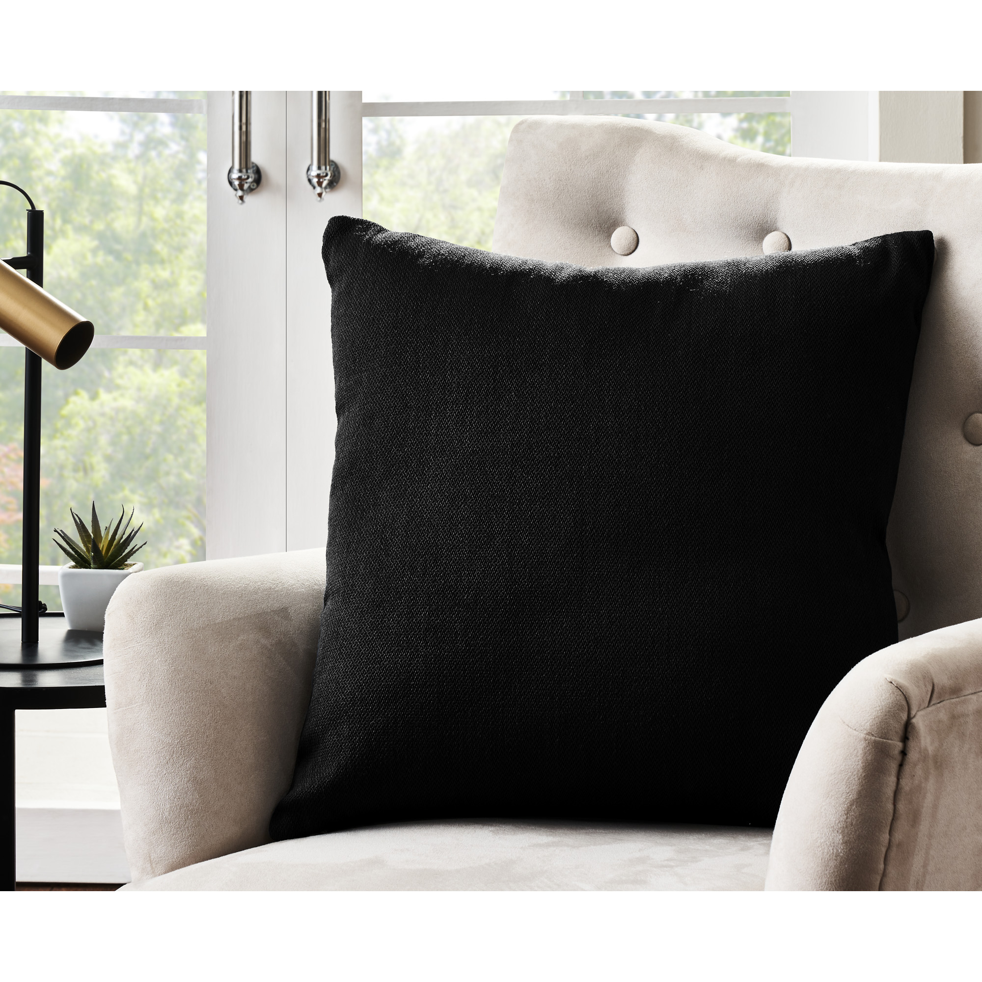 Nero Outdoor Pillow thumbnail 3