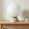 Ovi Table Lamp Soft Beige, by Moe's Home, 5.9" width x 7.9" height x 5.9" depth thumbnail 5