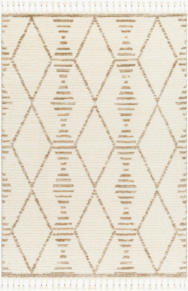 Valencia Machine Woven Rug, by Surya, 1'3.75" length x 1'3.75" width
