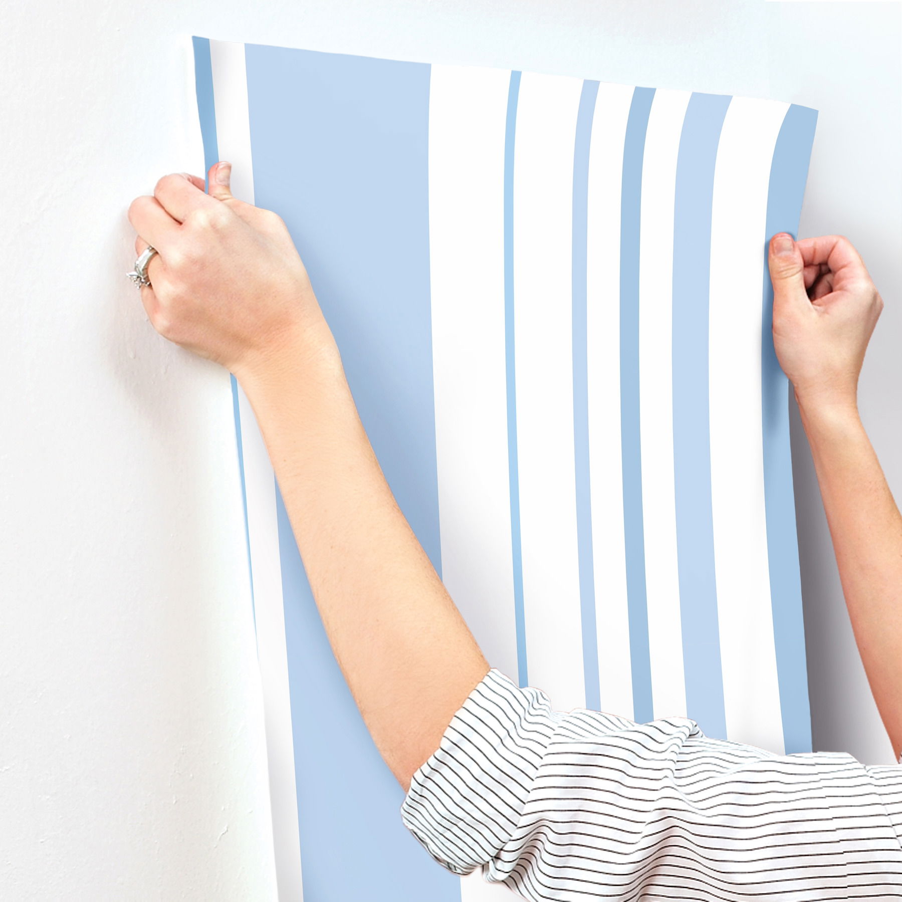 Disney & Pixar Toy Story 4 Owens Stripe Blue Wallpaper large image 
