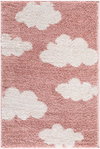 Fossay Shag Machine Woven Rug, by Surya, 2'11.43" length x 1'11.62" width thumbnail
