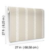 Braided Stripe Beige Wallpaper thumbnail 5