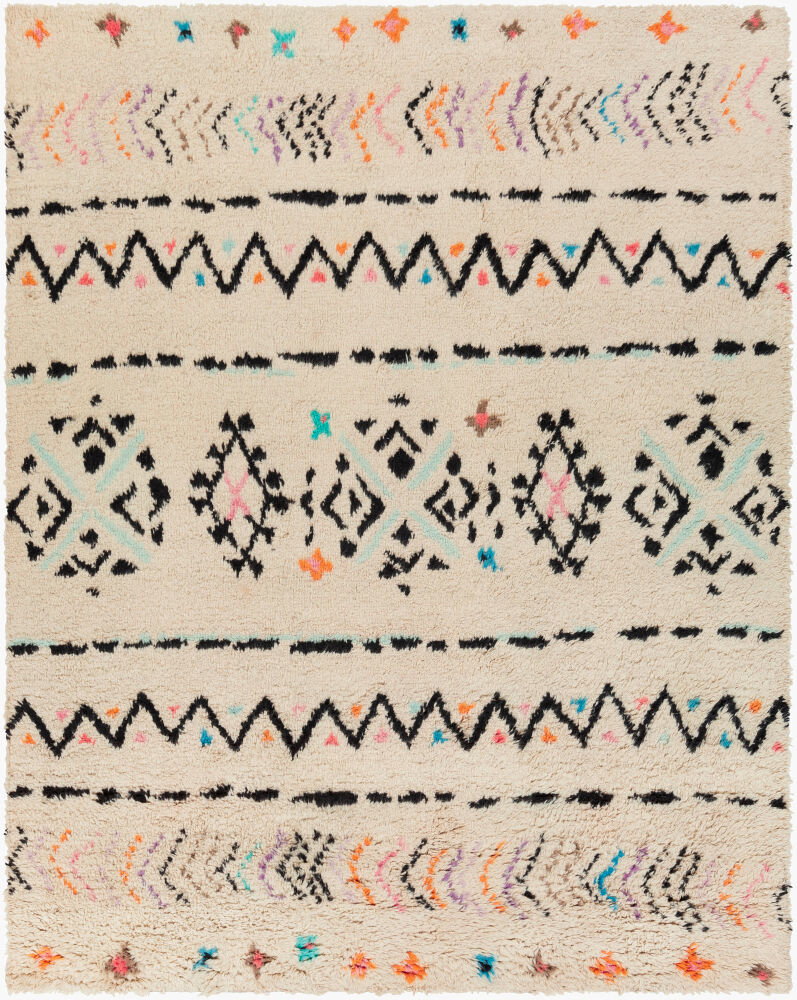 Riad Handmade Rug, by Surya, 10' length x 8' width