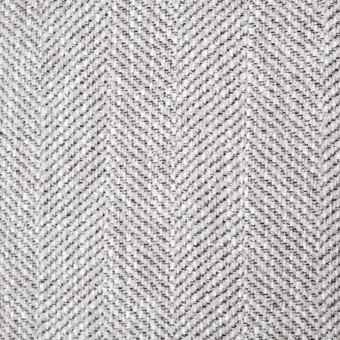 Olympus VI Frost Grey Fabric Wrapped Wooden Frame Accent Chair