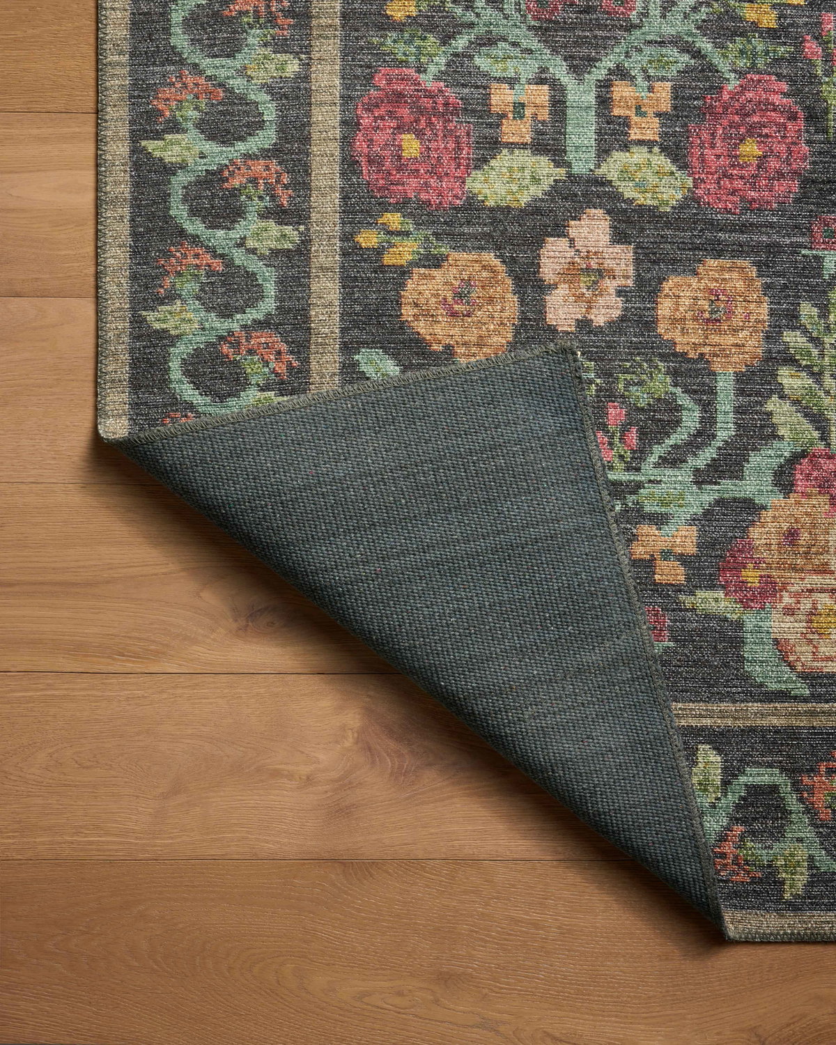 Rifle Paper Co. x Loloi Rosa Rug, 2' length x 5' width View 8
