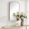 Tordera Brass Arch Mirror, by Uttermost, 24" width x 40" height x 1" depth thumbnail 4