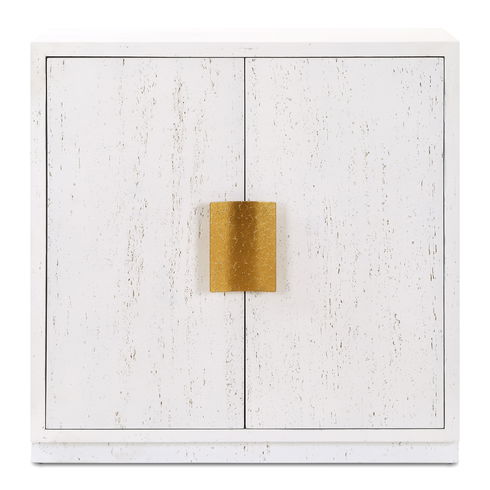 Emma 2 Door White Cabinet