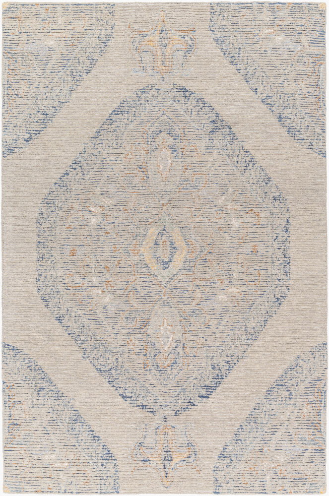 Vivianne Handmade Rug, by Surya, 1'6" length x 1'6" width