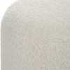 Arles White Shearling Ottoman thumbnail 6