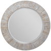 Repose Whitewash Round Mirror, by Uttermost, 36" width x 36" height x 1.3" depth thumbnail 1