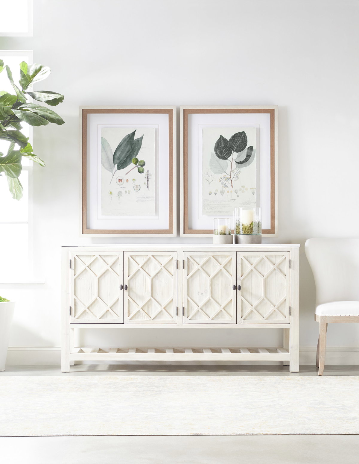 Willow Media Sideboard, Cabinets & Sideboard by Essentials for Living, 67" width x 35.75" height x 18.25" depth View 17