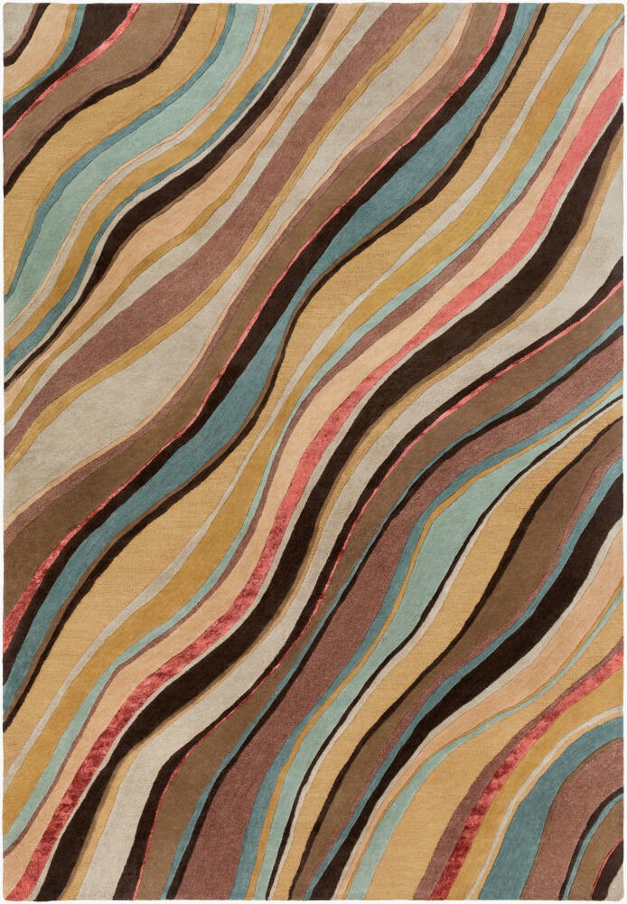 Artist Studio Handmade Rug, by Surya, 1'6" length x 1'6" width
