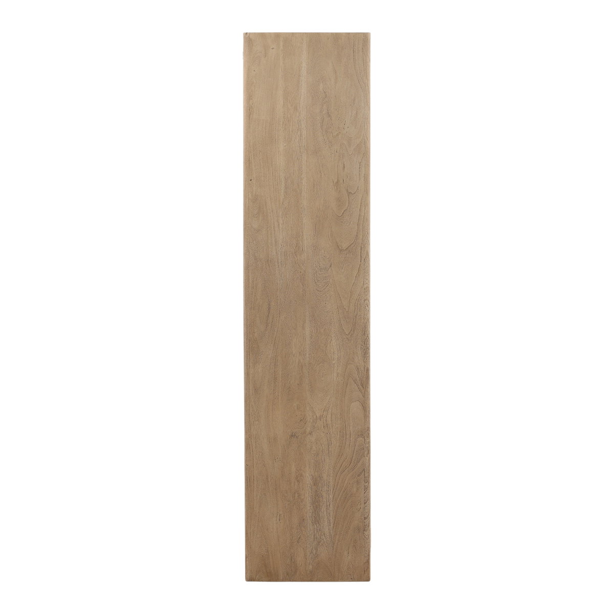 Leandra Bookcase Weathered Natural, Shelving & Bookcase by Dovetail, 43" width x 83" height x 19" depth View 3