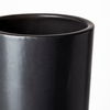 Laforge III Black Ceramic Vase, by Mercana, 6.5" length x 6.5" width x 17.13" height thumbnail 7