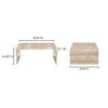 Rosa Coffee Table Mixed Marble thumbnail 8