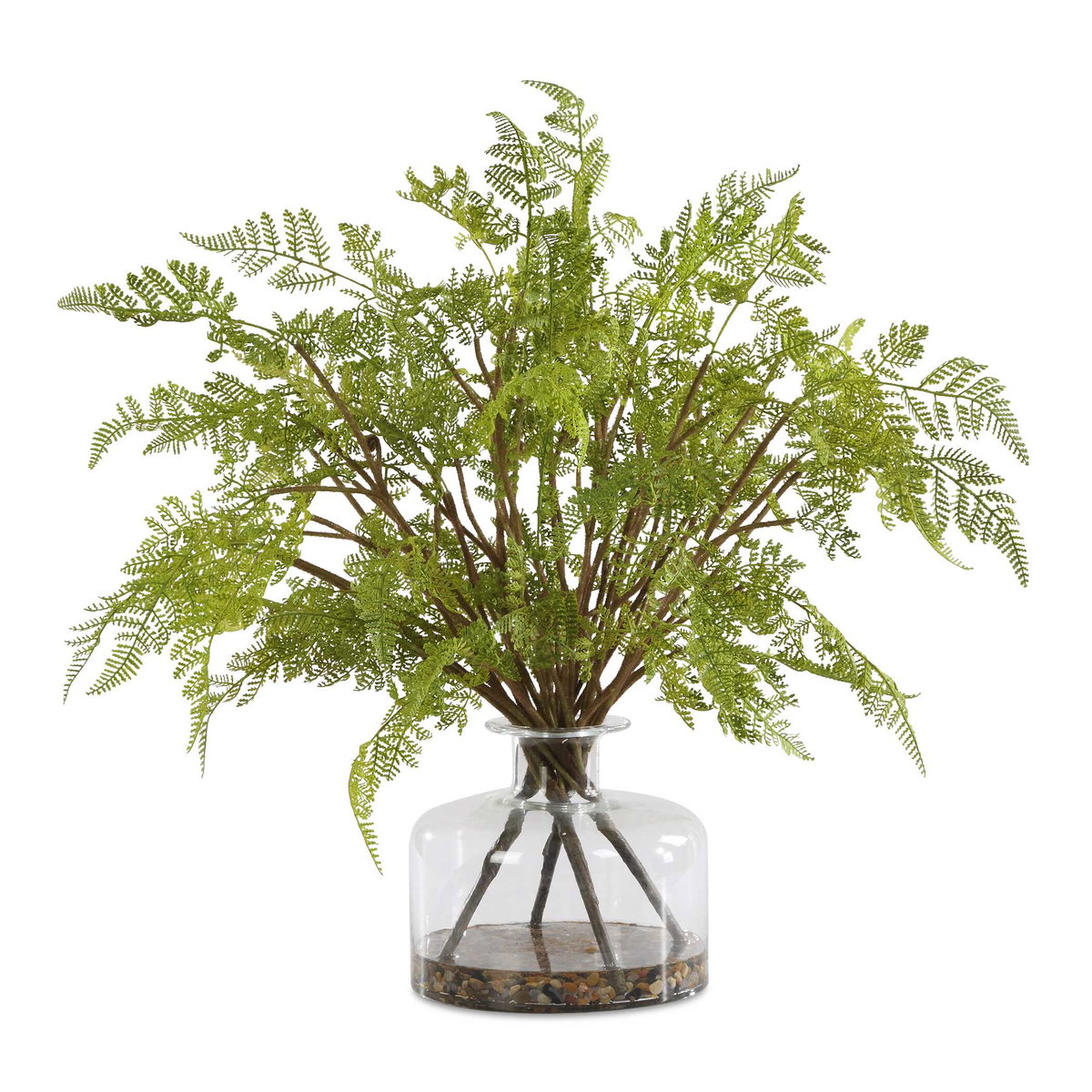 Woodland Fern Centerpiece, Artificial Plants & Flower by Uttermost, 27.5" width x 23.75" height x 27.5" depth View 1