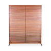 Dallin Screen Brown, Room Divider by Moe's Home, 60" width x 72" height x 3" depth thumbnail 1