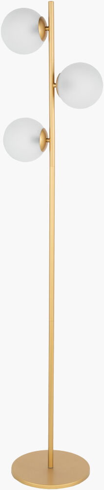 Jacoby Accent Floor Lamp, by Surya, 10" width x 64" height