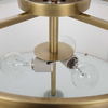 Colfax Brass 3 Light Semi Flush thumbnail 6