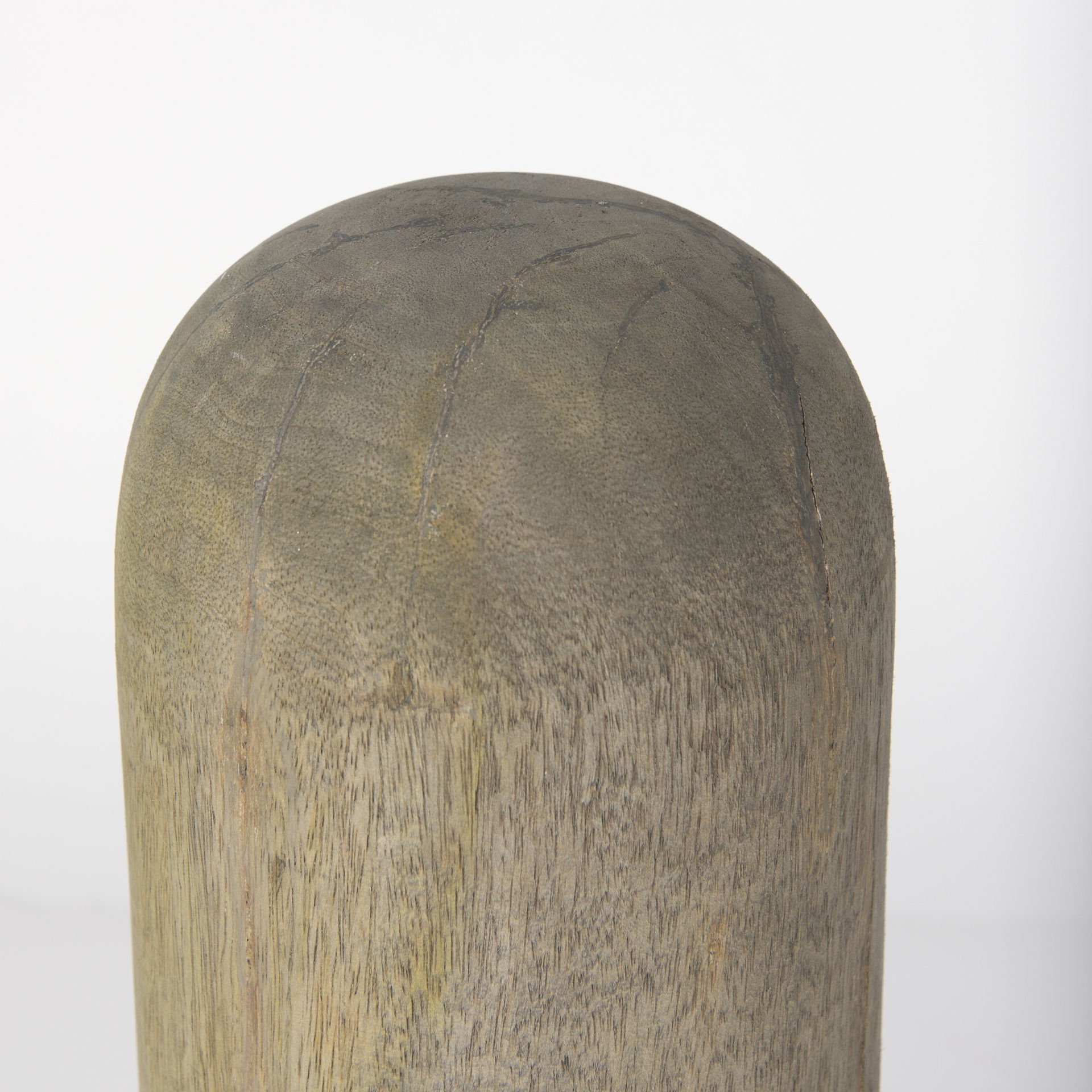 Knox Large Gray-Wash Wood Decorative Object large image 