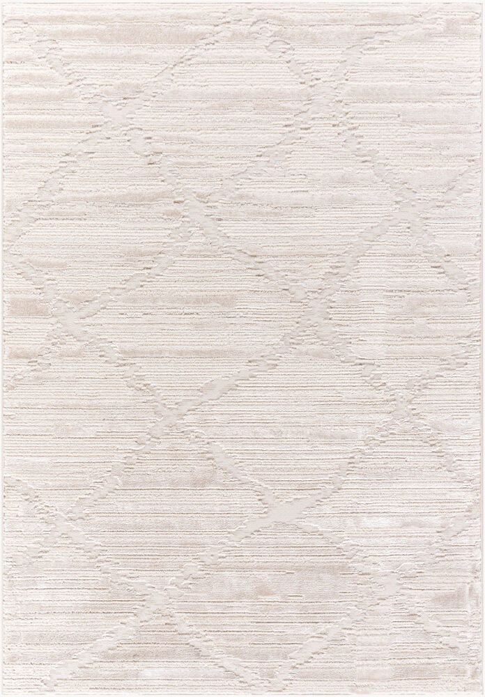 Wolly Machine Woven Rug, by Surya, 9'0.27" length x 6'6.74" width